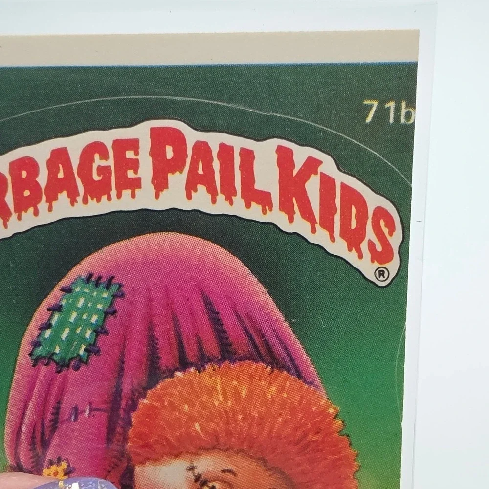 Topps Garbage Pail Kids OS2 Bent Ben Fair 71b Error Card Miscut